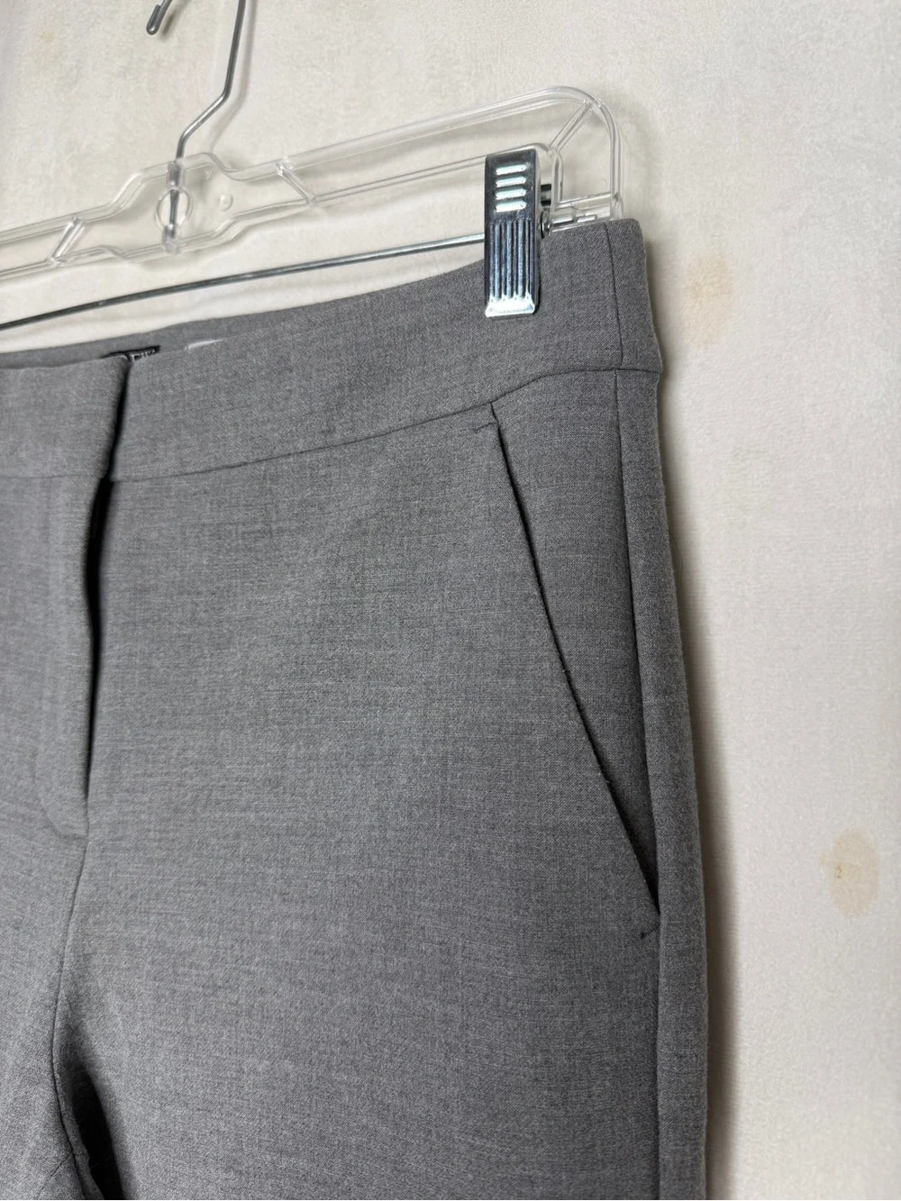 J.CREW / Kate Straight leg pants in heather smoked graphite gray / 4